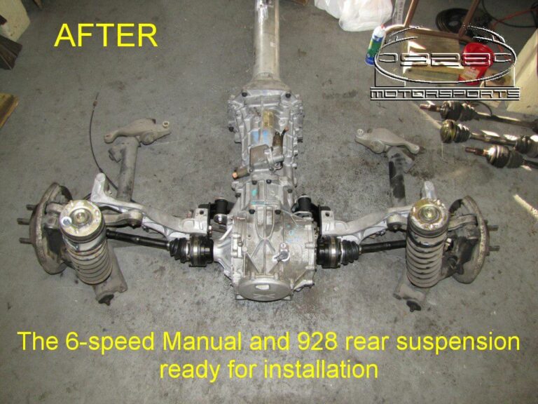 6speed Transaxle Conversion Kit For the 19781986 Porsche® 928 928